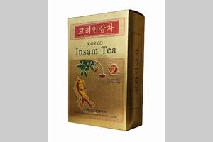 Чай с Кэсонским женьшенем - корё инсамом (50 п х 3г)  Net WT: 150g